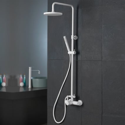 Στήλη ντους New Tech white matt 12065